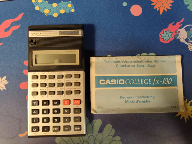 Casio College fx-100 Manual